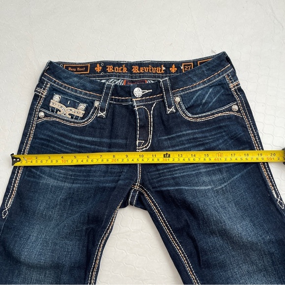 Rock Revival Sherry Easy Bootcut dark denim stretch jeans - Picture 11 of 16